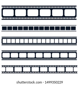 Filmstrip symbol vector icon illustration