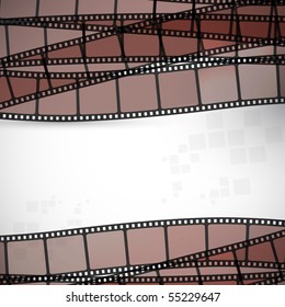 filmstrip vector background