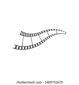 Filmstrip vector icon illustration design