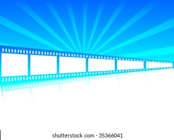 filmstrip vector illustration