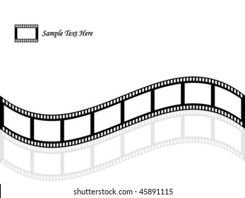 filmstrip vector illustration