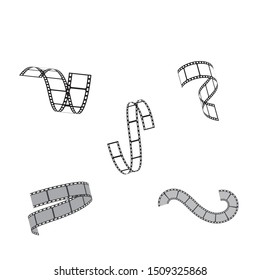 filmstrip vector illustration design  template