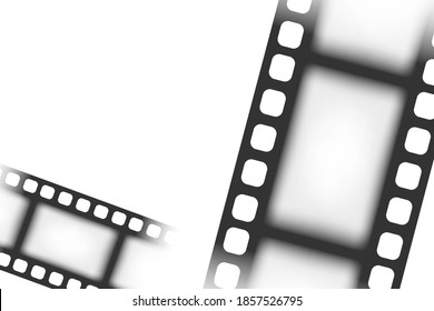 Filmstrip. Vector illustration with text indentation. Background, poster, banner.