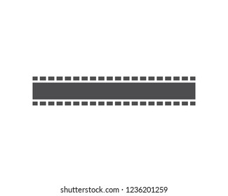 filmstrip vector template illustration design