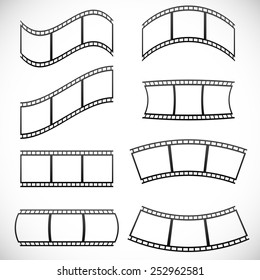 Filmstrips with different distortion