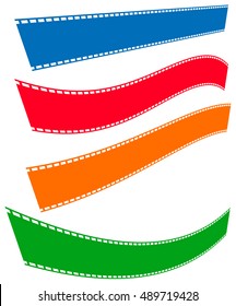 Filmstrips for photography, multimedia or related topics