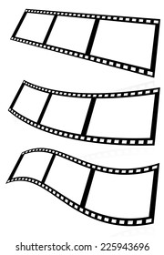 Filmstrips vectors for photography concept (eps10)