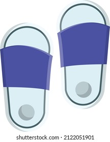 filp flop Vektorgrafik auf transparentem Hintergrund.Hochwertige Symbole.Vektorlinienflachsymbol für Konzept und Grafikdesign.
