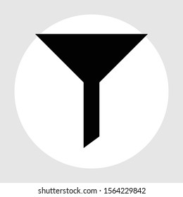 Filte icon isolated on background
 
