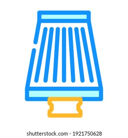 filter air cleaner accessory color icon vector. filter air cleaner accessory sign. isolated symbol illustration