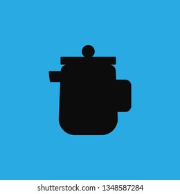 filter coffee jug icon vector