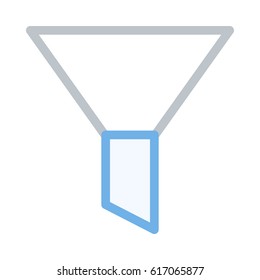 Filter Colour Line Vector Icon