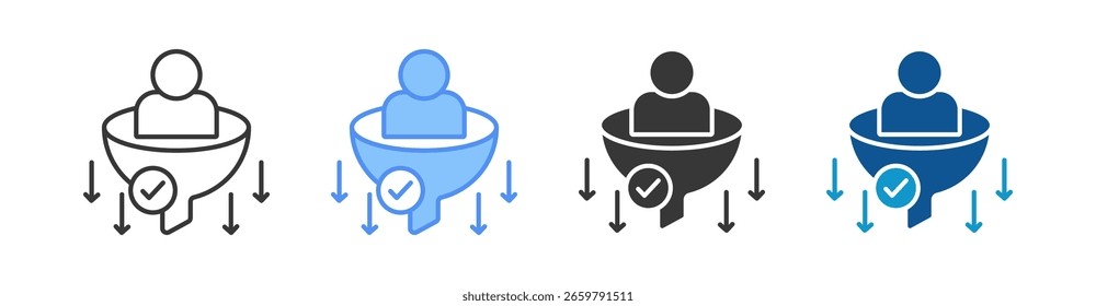 Filtrar Criteria Multistyle Icon Set colección