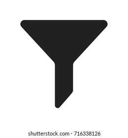 filter filled tool symbol icon