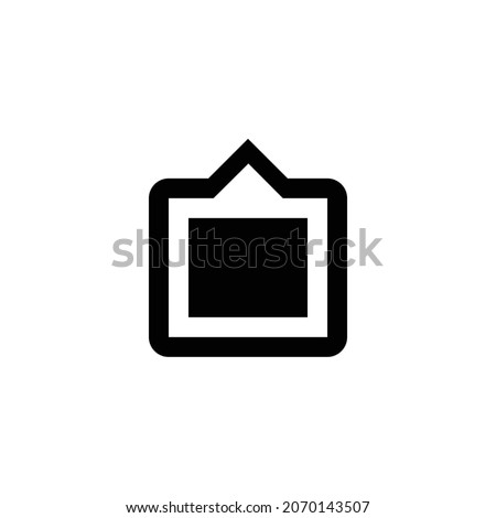 filter frames Icon. Flat style design isolated on white background. Vector illustration