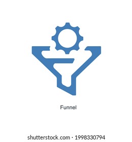 Filter or Funnel Icon Concept