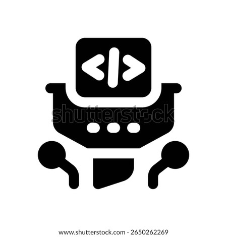 filter glyph icon. Strong and solid vector icon for websites, mobile interfaces, presentations, and visual branding. High quality and easy to edit.