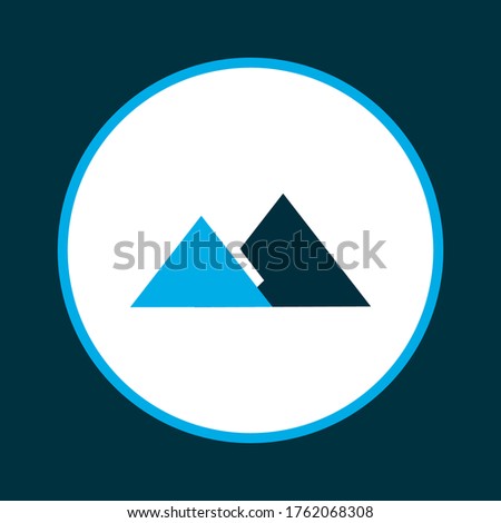 Filter icon colored symbol. Premium quality isolated filtration element in trendy style.