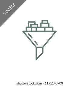 filter icon - illustration