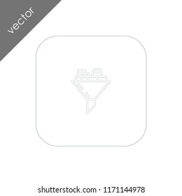 filter icon - illustration