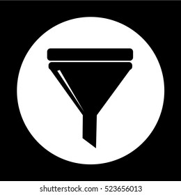 filter icon illustration design