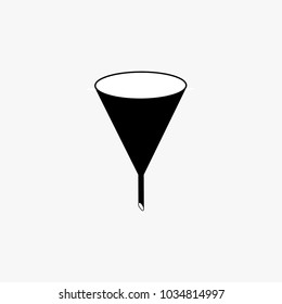 Filter icon illustration isolated vector sign symbol