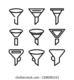 filter icon or logo isolated sign symbol vector illustration - Collection of high quality black style vector icons
