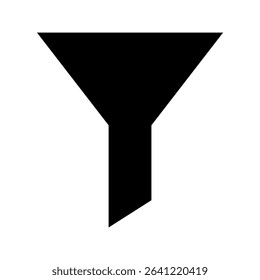 Filter icon logo. Vector image