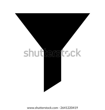 Filter icon logo. Vector image