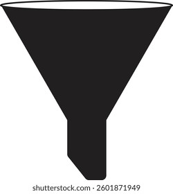 Filter icon on white background.