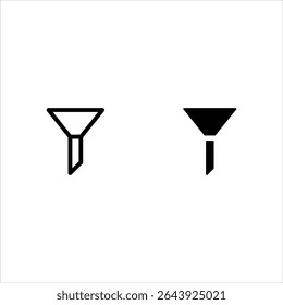 filter icon set vector for any purposes