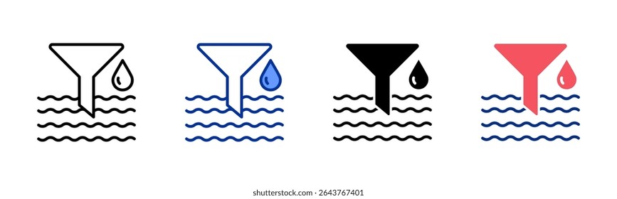 Filter icon sheet multiple style collection