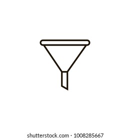 filter icon. sign design