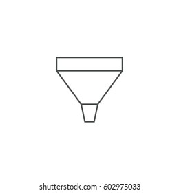 filter icon. sign design