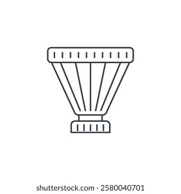 Filter icon symbol vector illustration isolated on white background