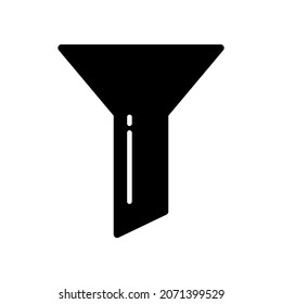 Filter icon in trendy vector design illustration 