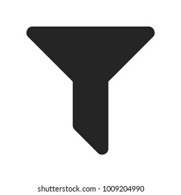 Filter icon vector