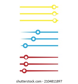 filter icon vector design templates white on background