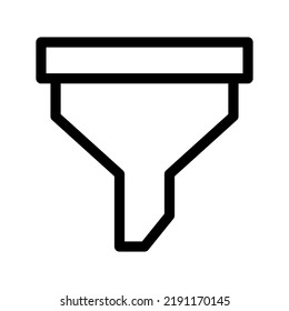 Filter Icon Vector Symbol Design Illustration