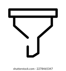 Filter Icon Vector Symbol Design Illustration