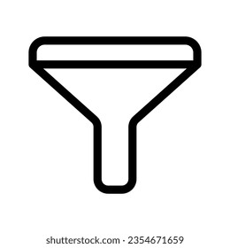 Filter Icon Vector Symbol Design Illustration