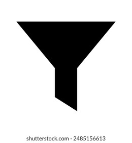 Ilustración de diseño de símbolos de Vector de iconos de Filtrar