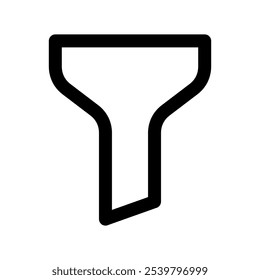 Ilustración de diseño de símbolo de Vector de icono Filtrar