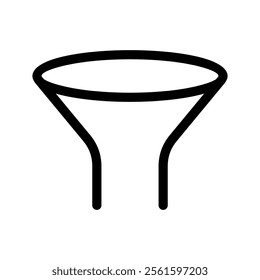 Filter Icon Vector Symbol Design Illustration