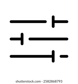 Filter Icon Vector Symbol Design Illustration