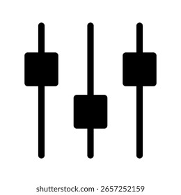 Ilustração de design de símbolo de vetor de ícone de filtro