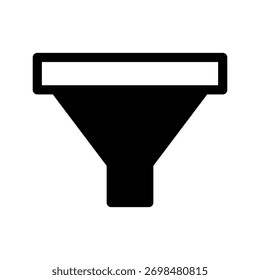 Ilustración de diseño de símbolo de Vector de icono Filtrar