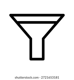 Ilustración de diseño de símbolo de Vector de icono Filtrar