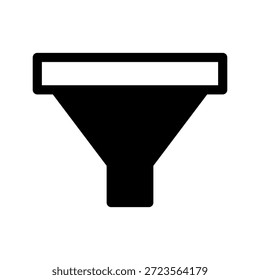 Filter Icon Vector Symbol Design Illustration