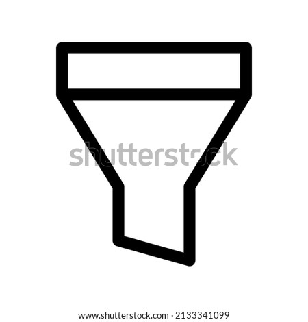 Filter Icon Vector Symbol Design Illustration